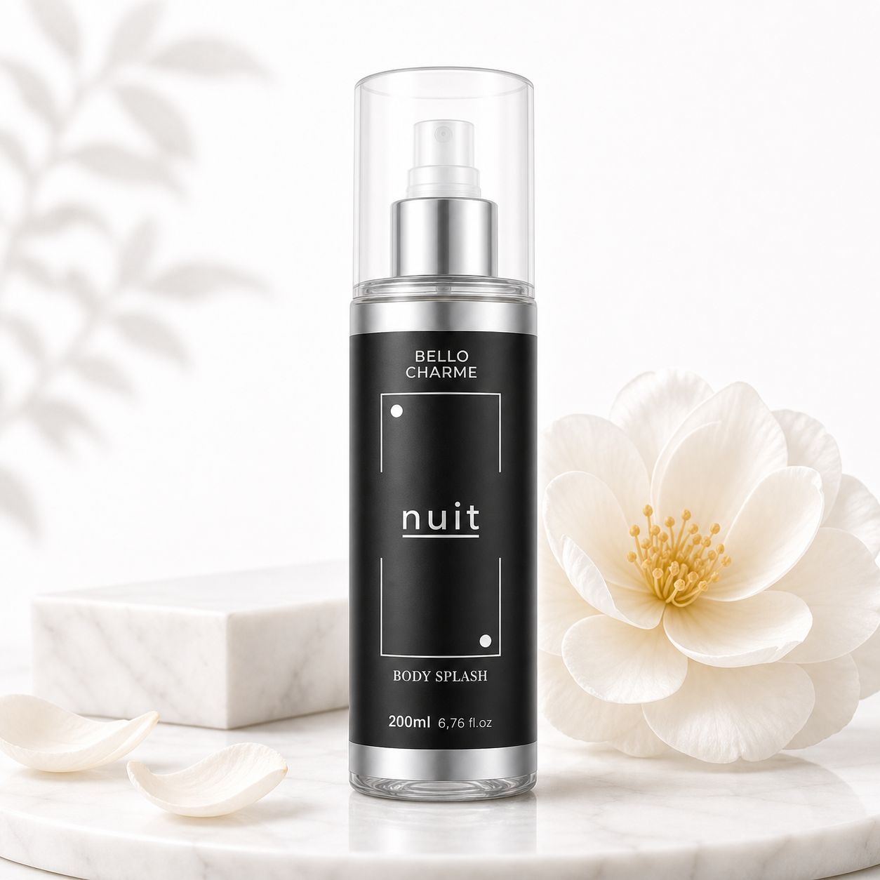 Body Splash Masculino Bello Charme Nuit 200ml Fragrancia Refrescante