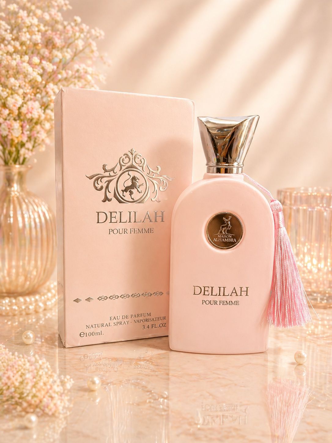 Perfume Delilah Pour Femme Maison Alhambra | Feminilidade Elegante e Sofisticada 🌸