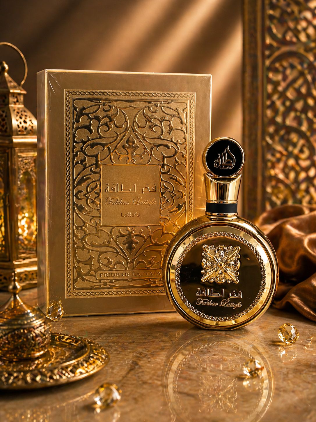 Perfume Fakhar Gold Lattafa Eau de Parfum | Luxo Intenso e Sofisticação Marcante ✨