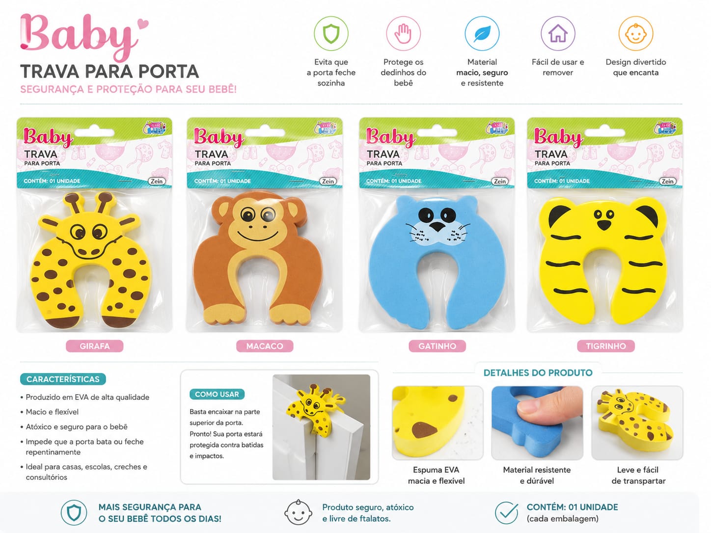 Trava para Porta Baby Art Baby