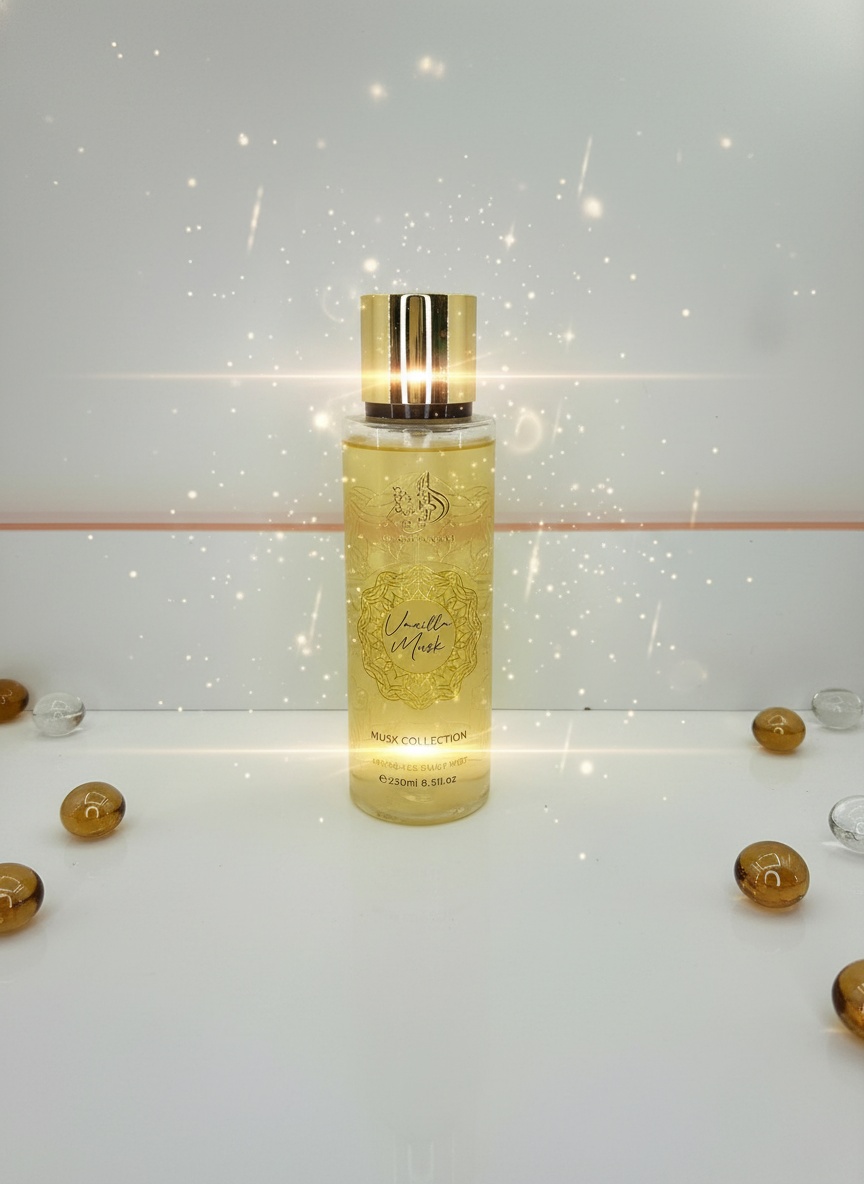 Body Splash Al Wataniah Vanilla Musk Musk Collection 250ml