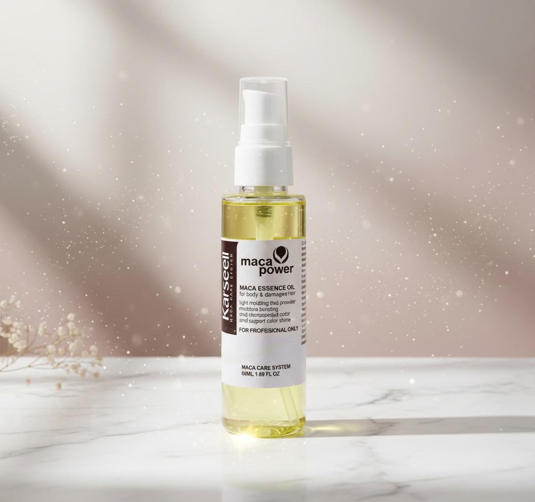 Oleo Maca Power Maca Essence Oil Corpo e Cabelos Danificados 60ml