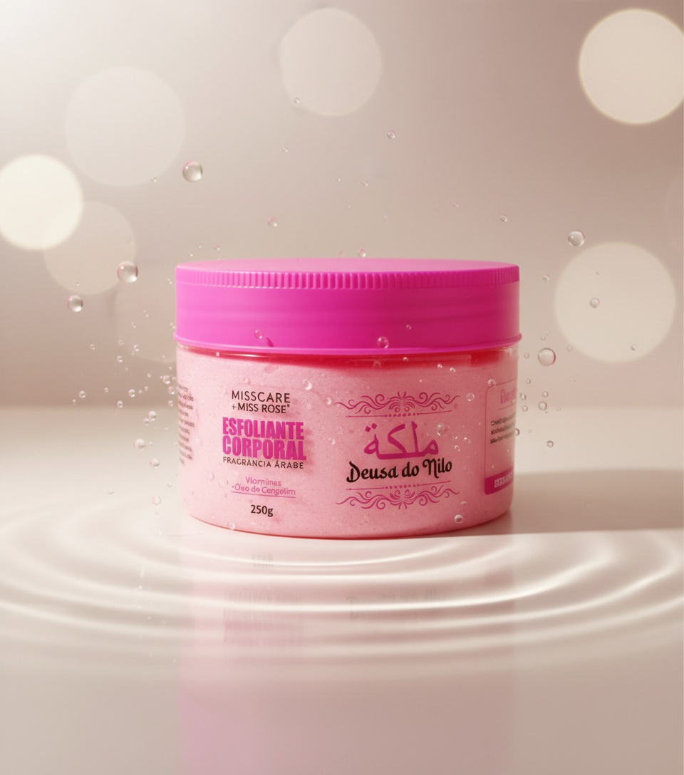 Esfoliante Corporal Deusa do Nilo Fragrancia Arabe 250g