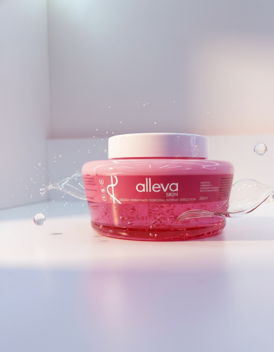Geleia Hidratante Corporal Alleva Skin Intense Seduction 250ml