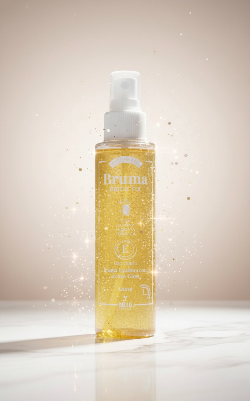 Bruma Bride Fix Gold Glow Future Skin 120ml Efeito Glow Dourado