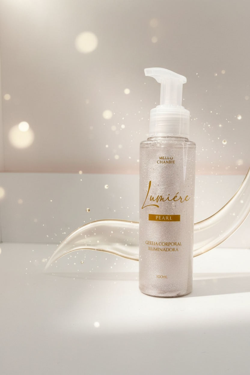 Geleia Corporal Iluminadora Lumiere Pearl Bello Charme 100ml
